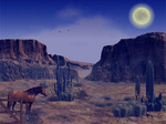 Wild west animal animated wallpaper 26345